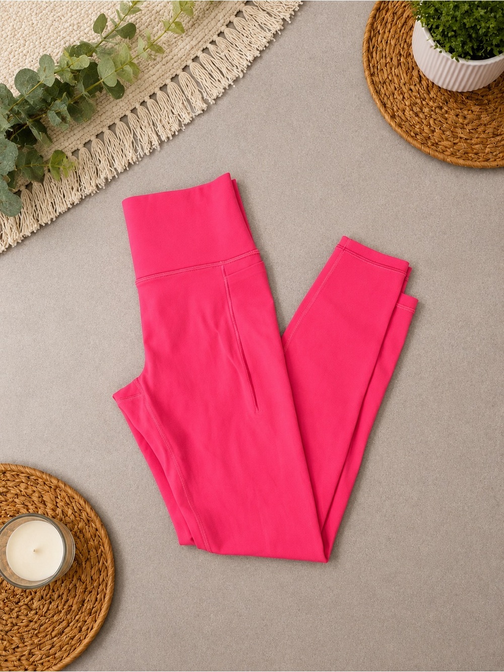 Athleta High Rise Elation Leggings | Size XS | Bright